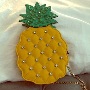 Jeweled Pineapple Purse